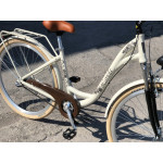 Dámsky retro bicykel Hliníkový 28" Lavida 3-prevodový [A] Krémová